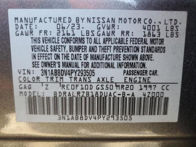 2023 NISSAN SENTRA SR #3301834376