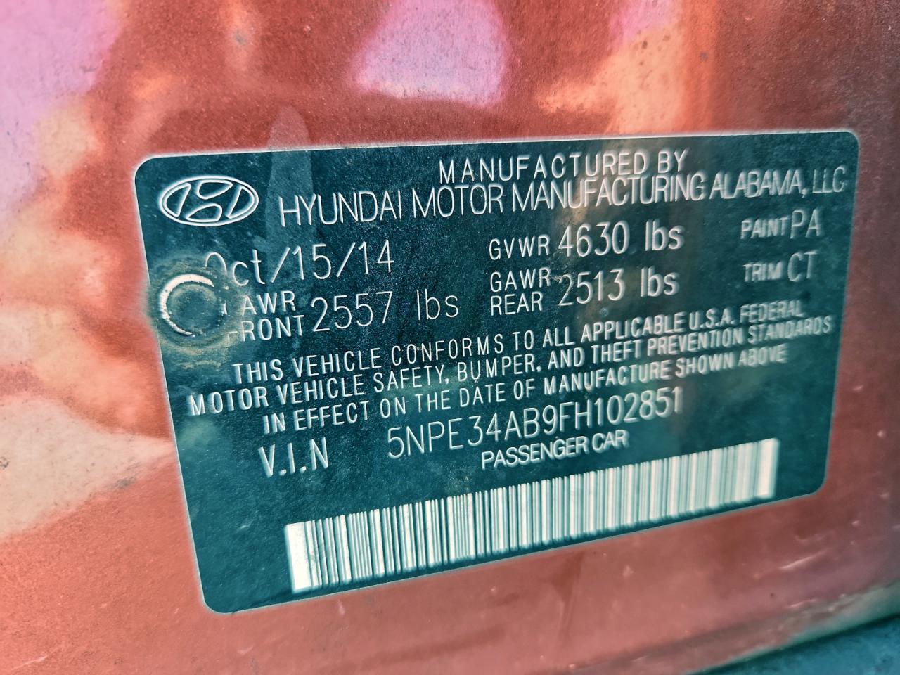 HYUNDAI SONATA SPORT