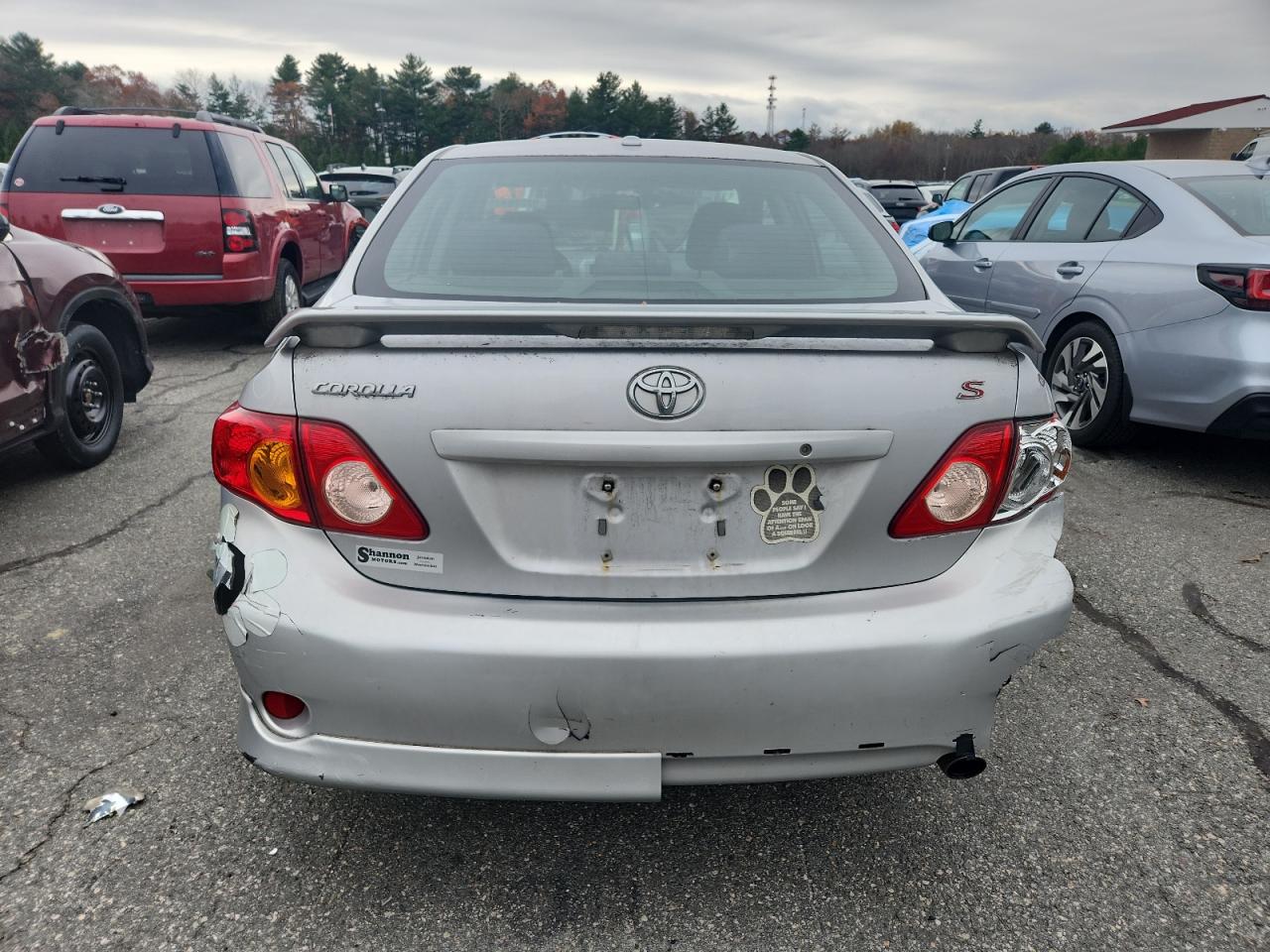 Lot #3317817068 2010 TOYOTA COROLLA BA
