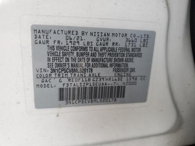 2021 NISSAN KICKS SV #3294414537