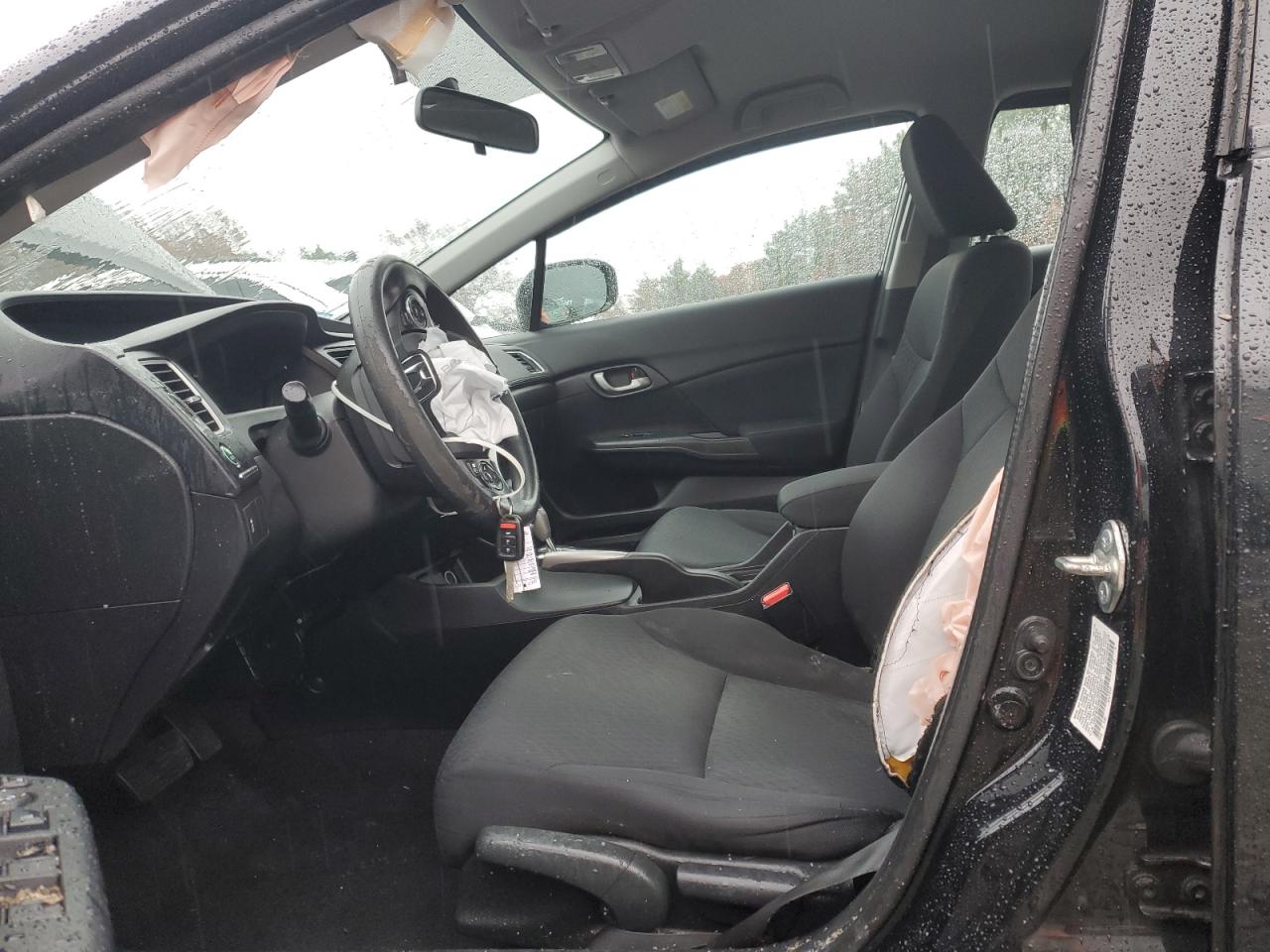 Lot #3311484246 2015 HONDA CIVIC LX