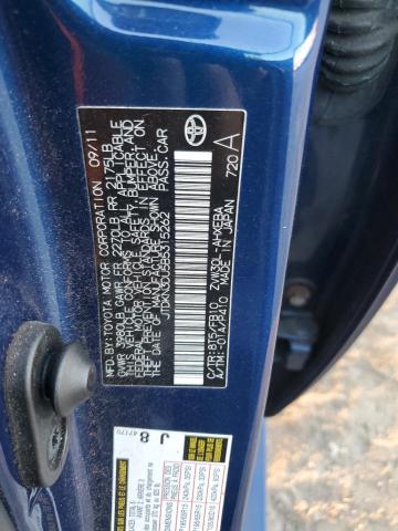 2011 TOYOTA PRIUS - JTDKN3DU5B5315262