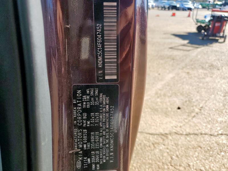 2015 KIA SEDONA EX #3283775421