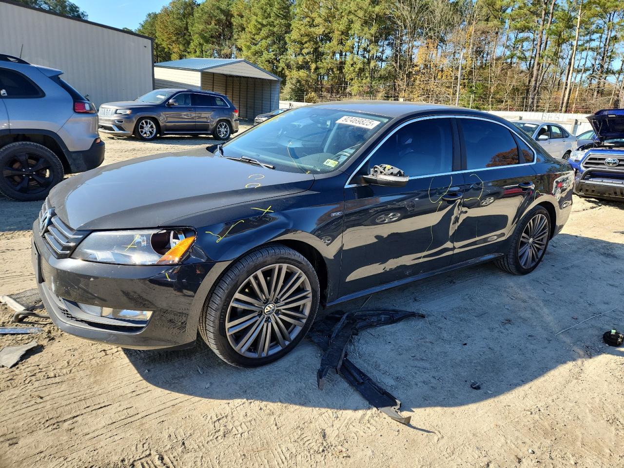 Lot #3315962165 2014 VOLKSWAGEN PASSAT SE