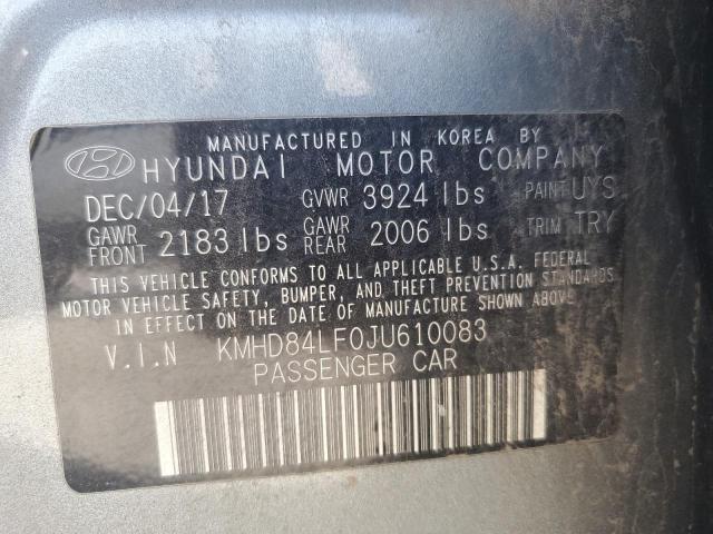 2018 HYUNDAI ELANTRA SE #3285693667