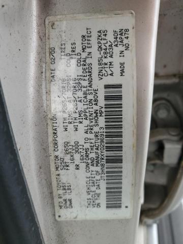 2000 TOYOTA 4RUNNER LI #3305308305