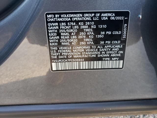 2023 VOLKSWAGEN ATLAS SE #3297063535