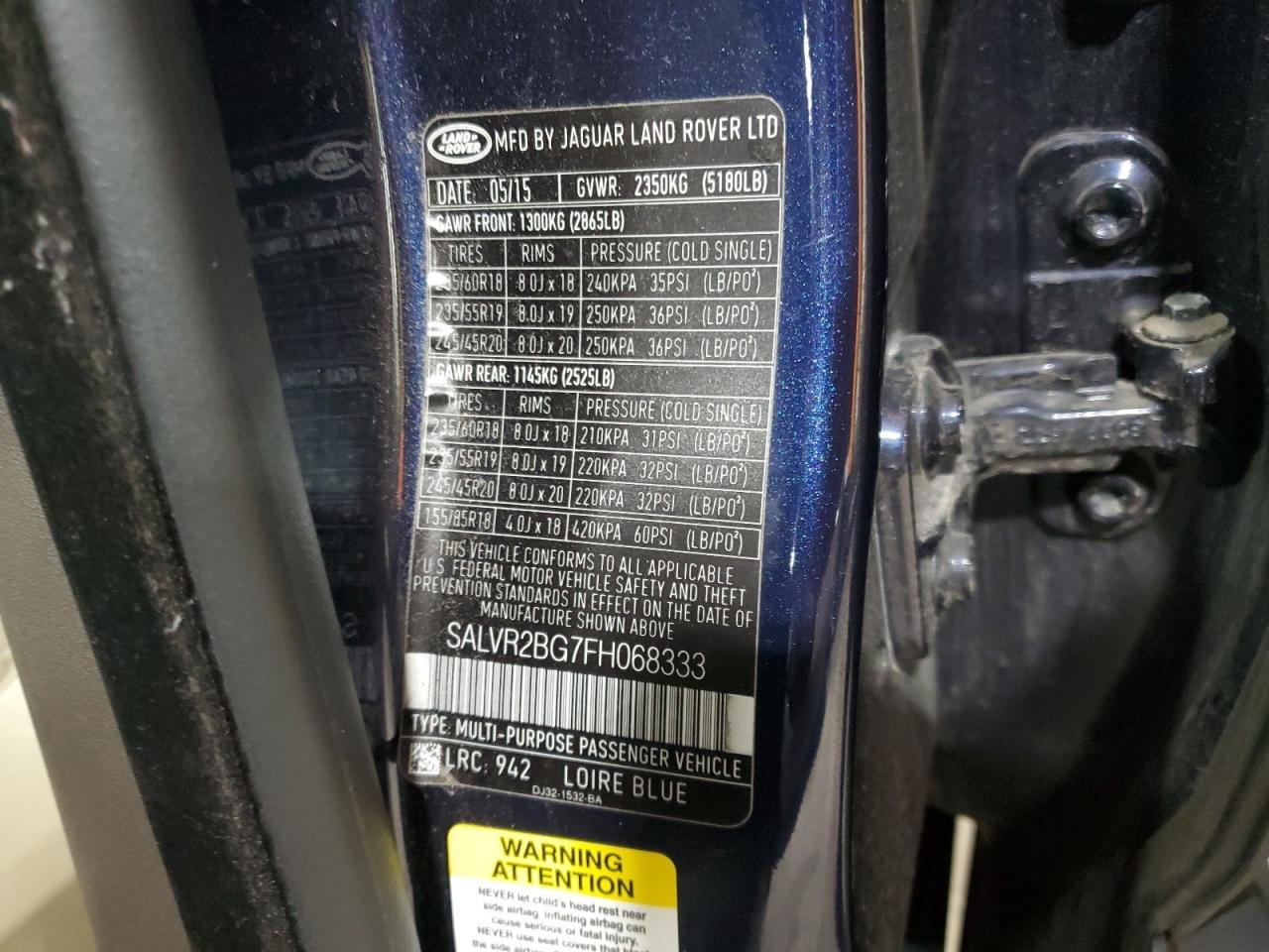 LAND ROVER RANGE ROVER PURE PREMIUM