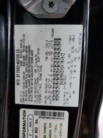 2016 FORD FUSION SE #3301967413