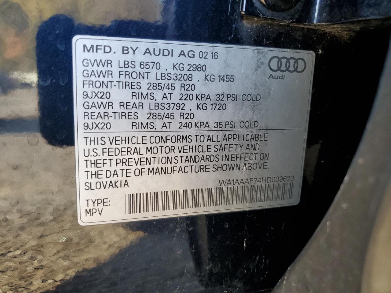 AUDI Q7 PREMIUM
