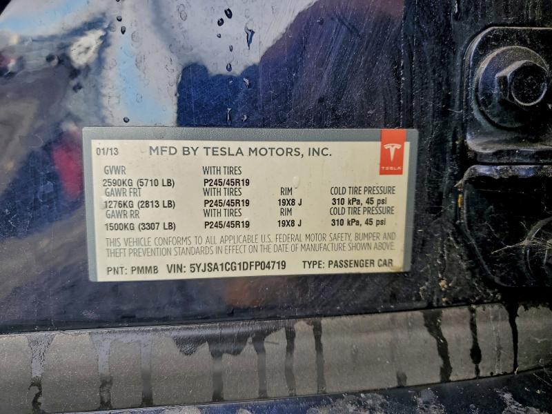 2013 TESLA MODEL S #3302633028