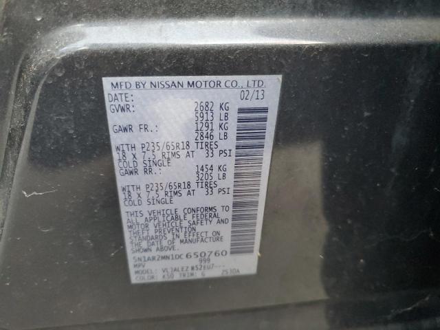 2013 NISSAN PATHFINDER #3291201971