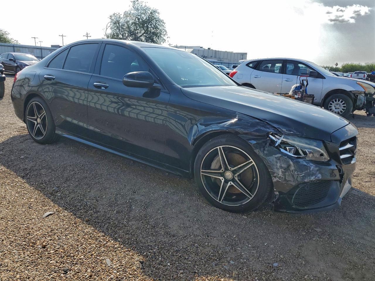 Lot #3304075534 2016 MERCEDES-BENZ C 300 4MAT