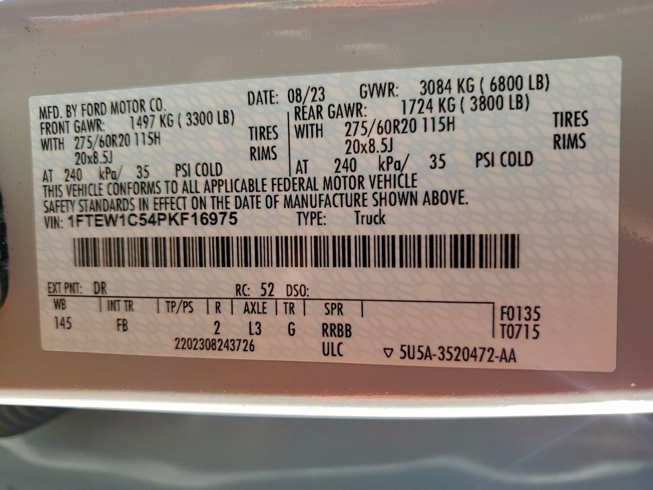 FORD F-150 SUPERCREW