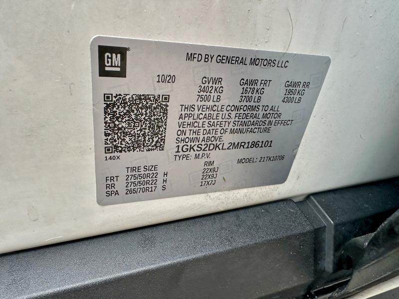 2021 GMC YUKON DENA #3297893811