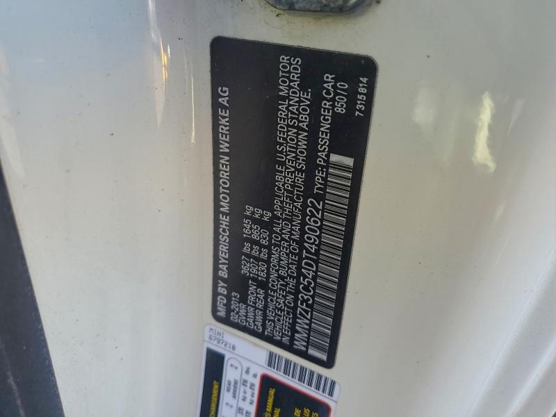 2013 MINI COOPER CLU #3304779939