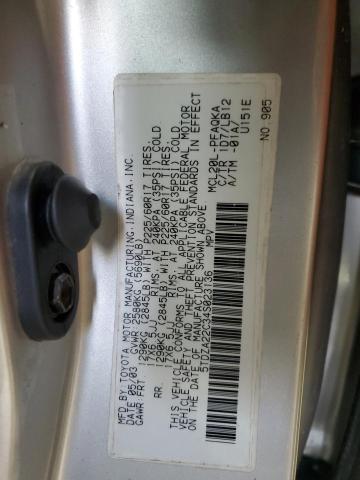 2004 TOYOTA SIENNA XLE #3301962425