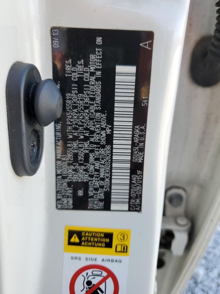 TOYOTA HIGHLANDER LIMITED