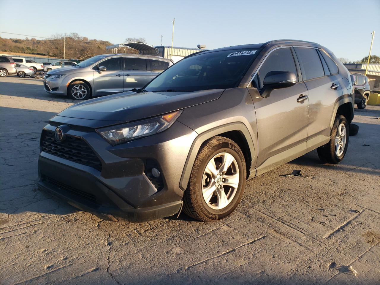 Lot #3309535617 2021 TOYOTA RAV4 XLE