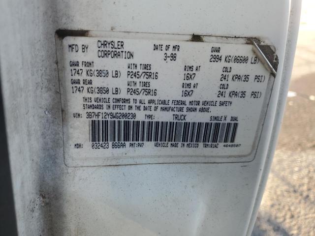 1998 DODGE RAM 1500 #3301933447