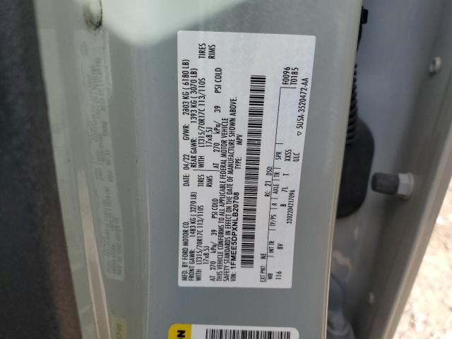 2022 FORD BRONCO BAS #3297901791