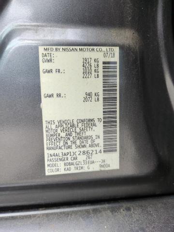 2018 NISSAN ALTIMA 2.5 #3284749533