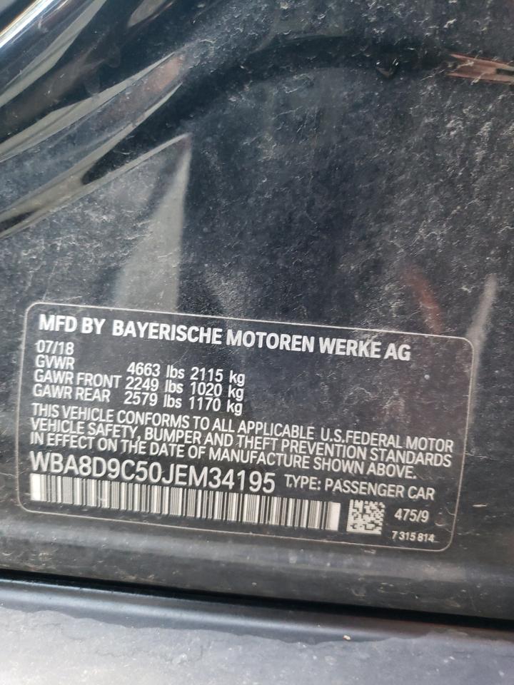 Lot #3308289154 2018 BMW 330 XI