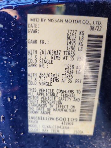 2023 NISSAN FRONTIER S #3301793339