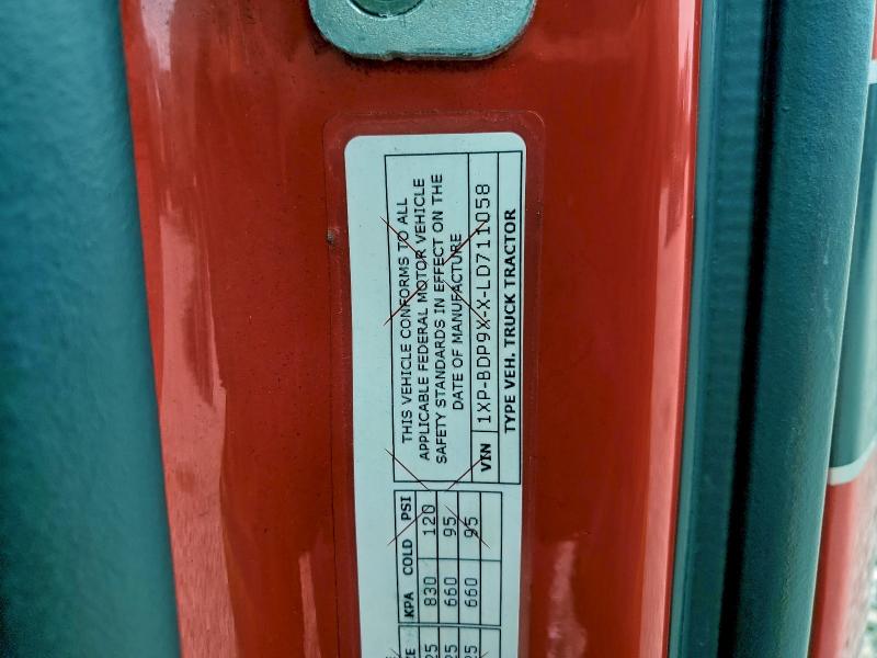 2020 PETERBILT TRACTOR 579 #3297883793