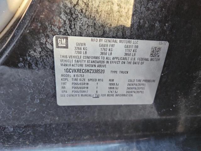 2017 CHEVROLET SILVERADO #3303975702