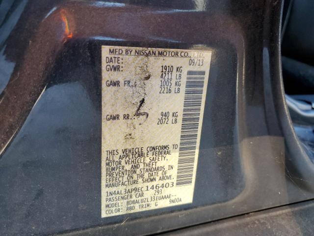 2014 NISSAN ALTIMA 2.5 #3286563156