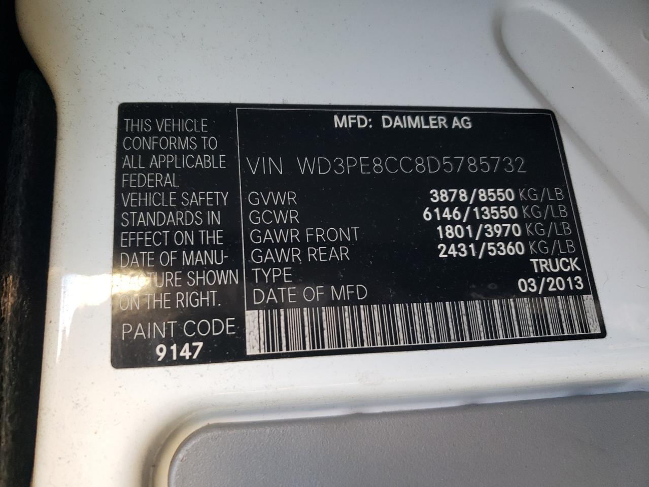 MERCEDES-BENZ SPRINTER 2500