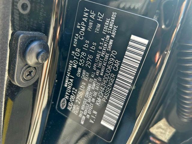 2013 HYUNDAI EQUUS SIGN #3294116949