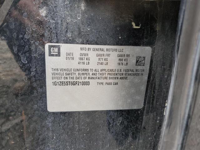 2016 CHEVROLET MALIBU LT #3304499562