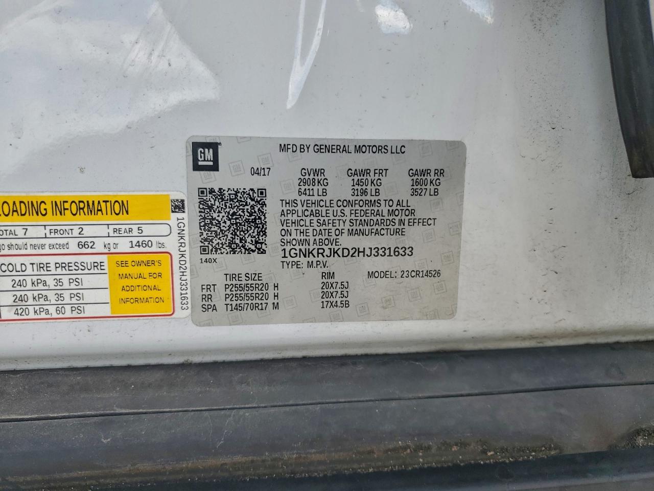 CHEVROLET TRAVERSE PREMIER