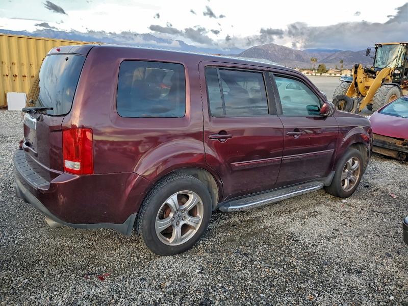2012 HONDA PILOT EXL #3296534332