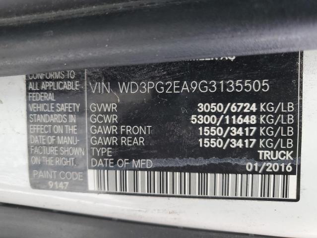 2016 MERCEDES-BENZ METRIS #3296896894