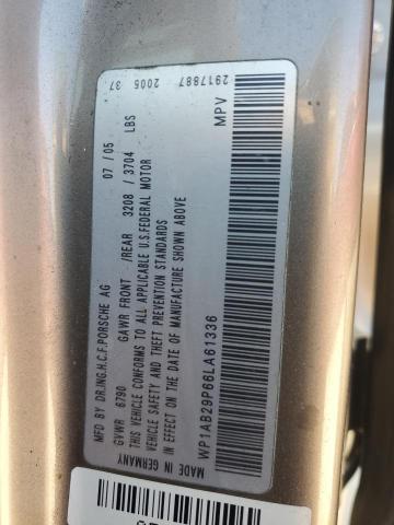 2006 PORSCHE CAYENNE S #3305307317