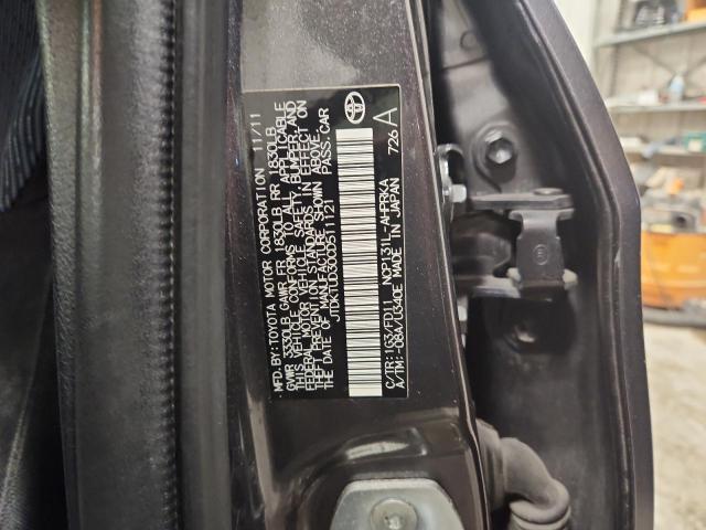 2012 TOYOTA YARIS - JTDKTUD30CD511121