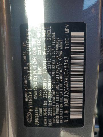 2019 HYUNDAI TUCSON SE #3292543705