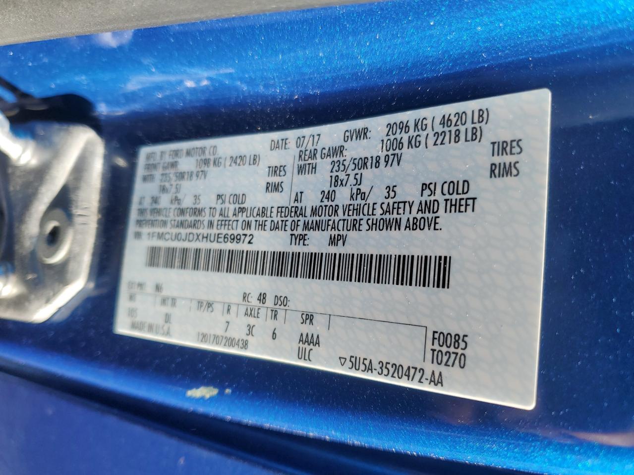 FORD ESCAPE TITANIUM