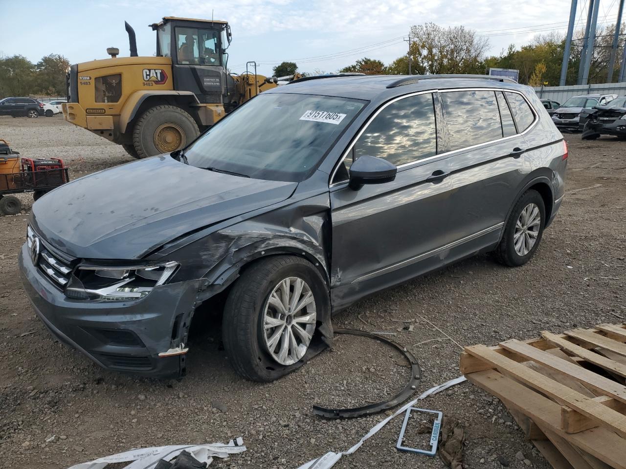 Lot #3302840914 2018 VOLKSWAGEN TIGUAN SE