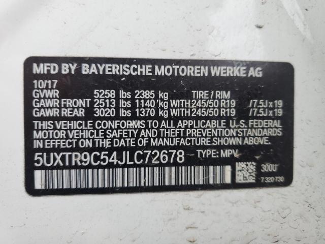 2018 BMW X3 XDRIVE3 #3301662639