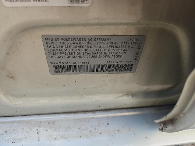 2011 VOLKSWAGEN CC SPORT #3290088265