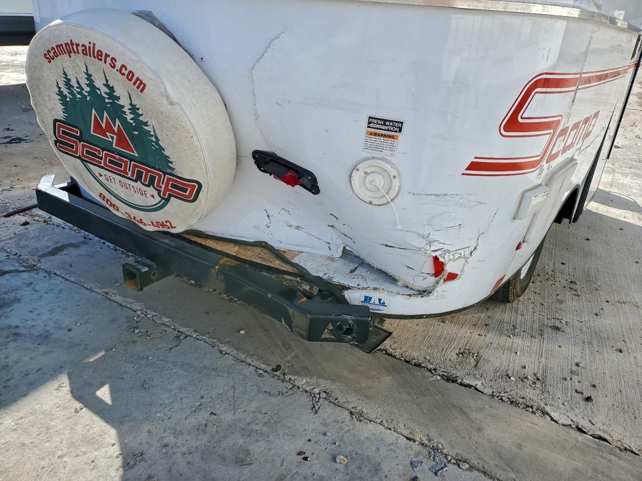 Lot #3298072170 2022 SPIL 13 FRONT BATH TRAILER