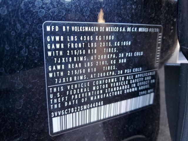 2025 VOLKSWAGEN TAOS SE #3294299874