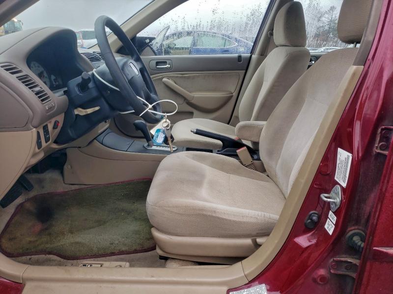 2002 HONDA CIVIC LX #3304519470