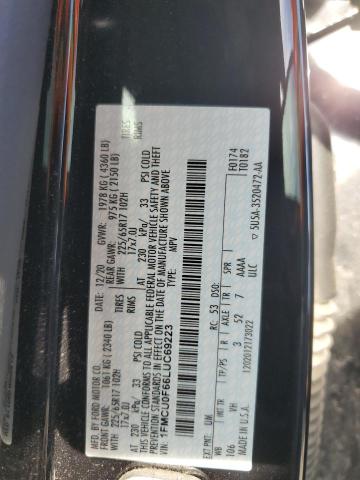 2020 FORD ESCAPE S #3285695659