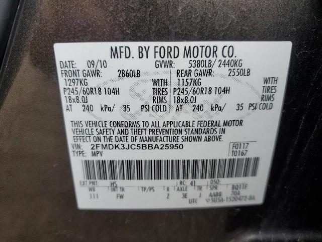 2011 FORD EDGE SEL #3290413776