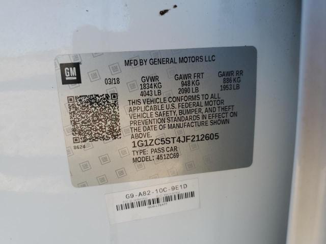 2018 CHEVROLET MALIBU LS #3297777832